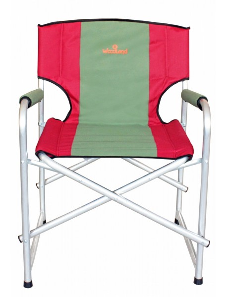 Кресло Woodland Super Max, складное, усиленное, 55 x 62 x 63 (83) см (алюминий)