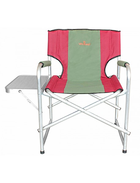 Кресло Woodland Super Max+, складное, усиленное, со столиком 55 x 62 x 63 (83) см (алюминий)