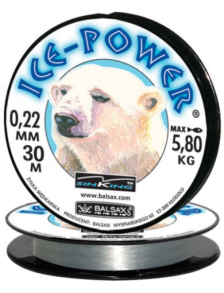 Леска "Ice-Power" 30м 0,22 (5,8кг)