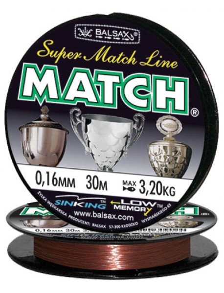 Леска "Match" 30м 0,16 (3,2кг)