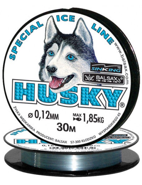 Леска "Husky" 30м 0,12 (1,85кг)