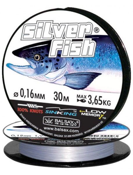 Леска "Silver Fish" 30м 0,16 (3,65кг)