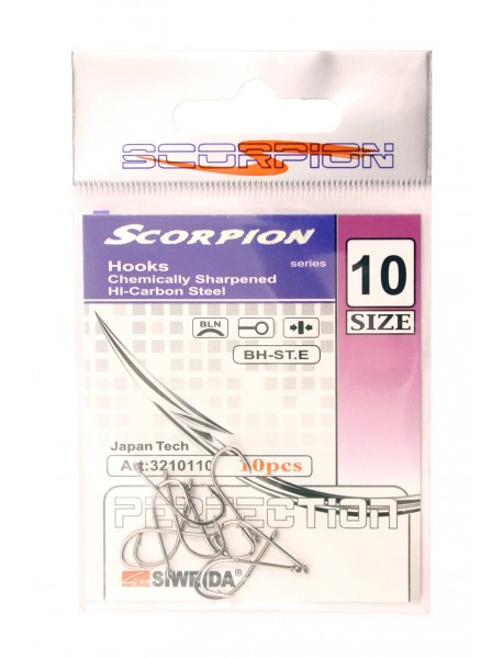 Крючок SWD "Scorpion" BH-ST.E №10BN (10шт.)