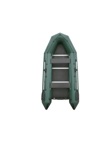 Лодка Leader ТАЙГА-320 ПВХ зеленый, под мотор 10 л.с. (С-Пб)